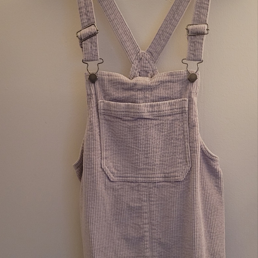 Lilac/Lavender Corduroy Overalls